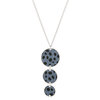 Lange ketting leopard - Blauw