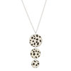 Lange ketting leopard - Wit