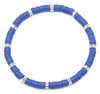Katsuki armband strass - Blauw