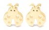 Oorknopjes ladybug stainless steel - Goud