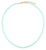 Ketting glass beads - Blauw