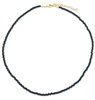 Ketting glass beads - Zwart