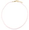 Ketting glass beads - Roze