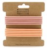 Basic haar elastiekjes - Oud roze/Zalm