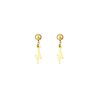 Oorbellen lightning - Goud