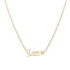 Ketting love - Goud