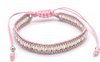 Armband crystal kralen - Roze