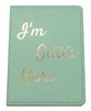 Passport case outta here - Green