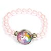 Kralenarmband eenhoorn - Roze
