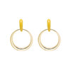 Oorbellen stylish - Geel/Goud