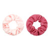 Scrunchie set glitter - Roze