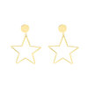 Oorbellen shiny stars - Goud