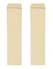 Stainless steel oorknopjes bar -  gold