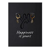 Gift card Stainless steel earrings - enjoy life - Gold