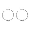 creolen basic lines - Zilver