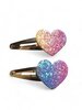 Klik klak speldjes hart - Roze/blauw