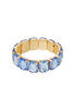Elastische armband bling - Goud/Blauw