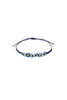 Armband daisy - Blauw