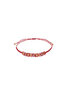 Armband daisy - Rood