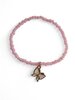 Armband vlinder - Roze