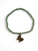 Armband vlinder - Groen