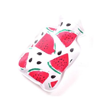 Handwarmer kruikje wit met watermeloen print