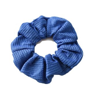 Scrunchie blauw