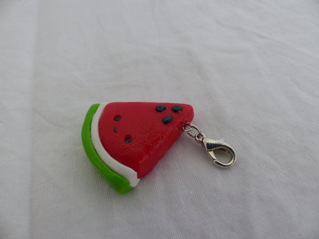 Handmade watermelon slice bedel - groot