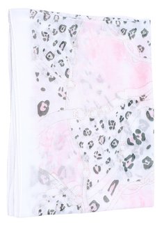 Sjaal luipaard print glitter - Roze