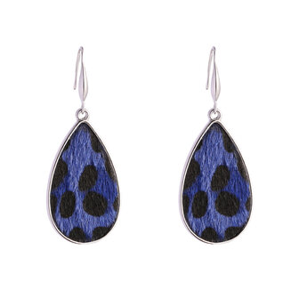 Oorbellen got spots - Blauw