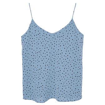 Top Dots blauw/zwart maat M