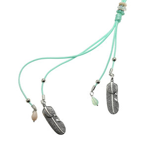 Ketting mystical leafs - Mint