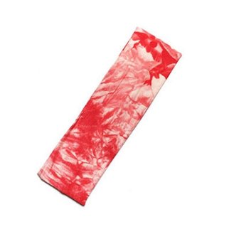 Tie-Dye elastische haarband - Rood