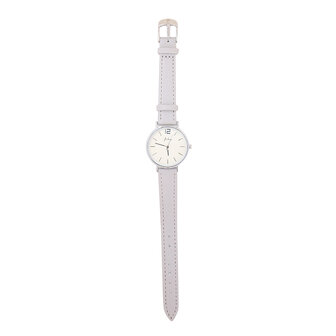 Horloge little time - Grijs/Zilver