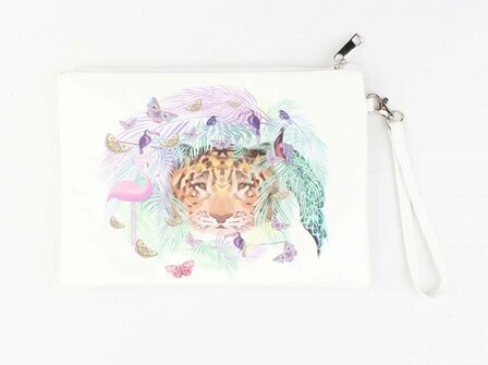 Toilet/make-up tas - colorful animals