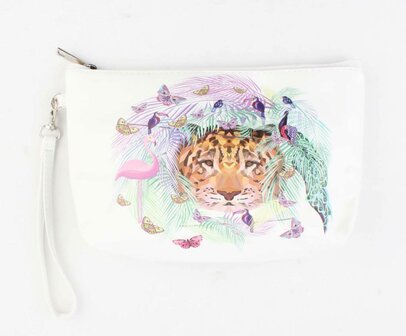 Toilet/make-up tas - colorful animals small