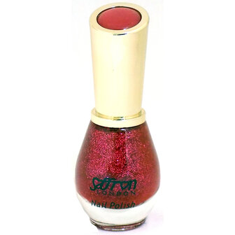 Saffron nagellak - 62 Magenta glitter