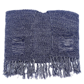 Vest tassels - Blauw