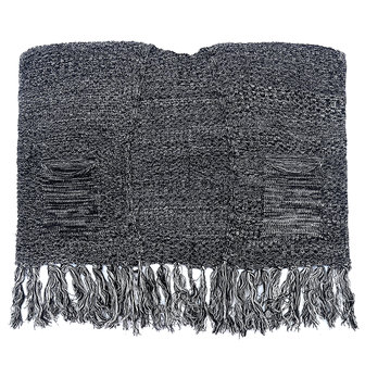 Vest tassels - Zwart