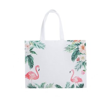 Kleine shopper flamingo