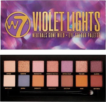 W7 Violet lights oogschaduw palette