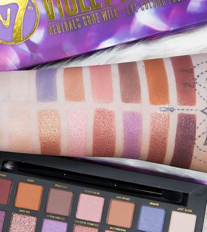 W7 Violet lights oogschaduw palette