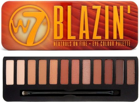 W7 Blazin oogschaduw palette