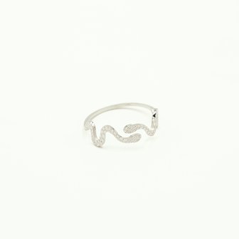 Ring snake - Zilver