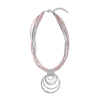 Ketting &#039;Circles&#039; - Zilver