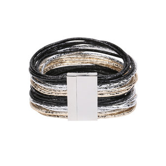 Armband glam - Zwart