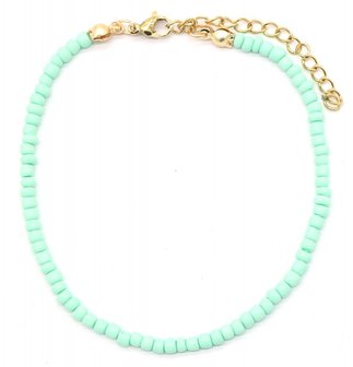 Armband glass beads - Blauw