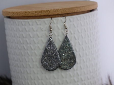 Handmade druppel oorbellen - Let&#039;s sparkle