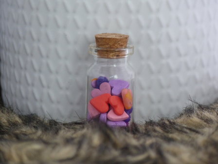 Handmade gift - Bottle of love mix