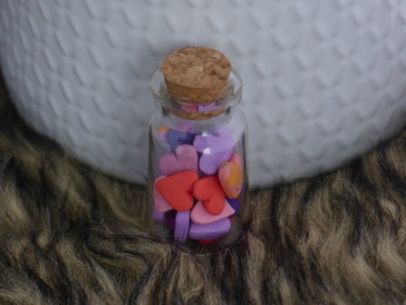 Handmade gift - Bottle of love mix